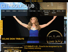 Tablet Screenshot of citygolf.com.au